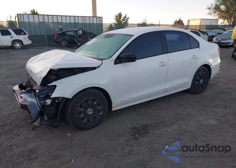 2012 Volkswagen Jetta 2.0L S из США, поврежденный, VIN 3VW1K7AJ1CM376364